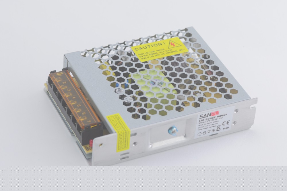 12V 8.3A LED Power Supply 100 Watt LED Power Supplies For LED Strips LED Lighting